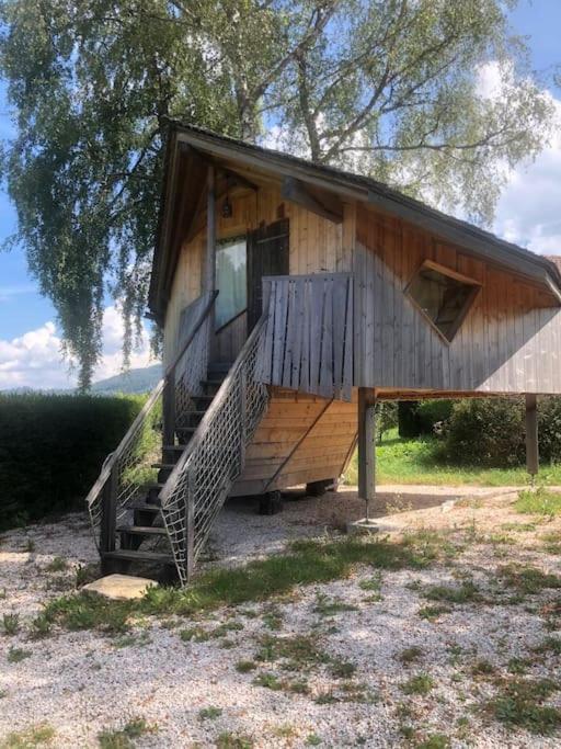 Nuit Insolite - La Cabane Du Haut-Doubs Les Gras Экстерьер фото